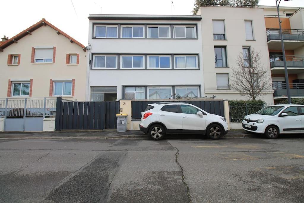 Escale-Marne Fr - 102 - Free Parking - Free Luggage Storage - All Equipped - Linen Included - Washing Machine - 10Mn Walk Metro 8 - Rer A - Panoramic View - From 1 To 4 Guests 매종알포르트 외부 사진