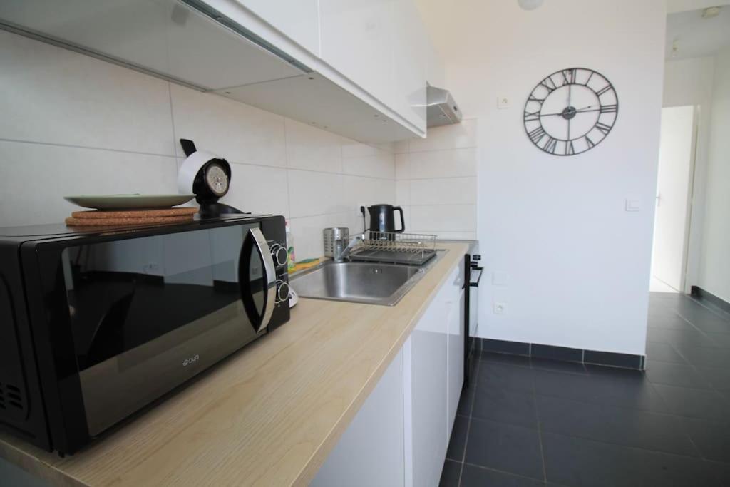 Escale-Marne Fr - 102 - Free Parking - Free Luggage Storage - All Equipped - Linen Included - Washing Machine - 10Mn Walk Metro 8 - Rer A - Panoramic View - From 1 To 4 Guests 매종알포르트 외부 사진