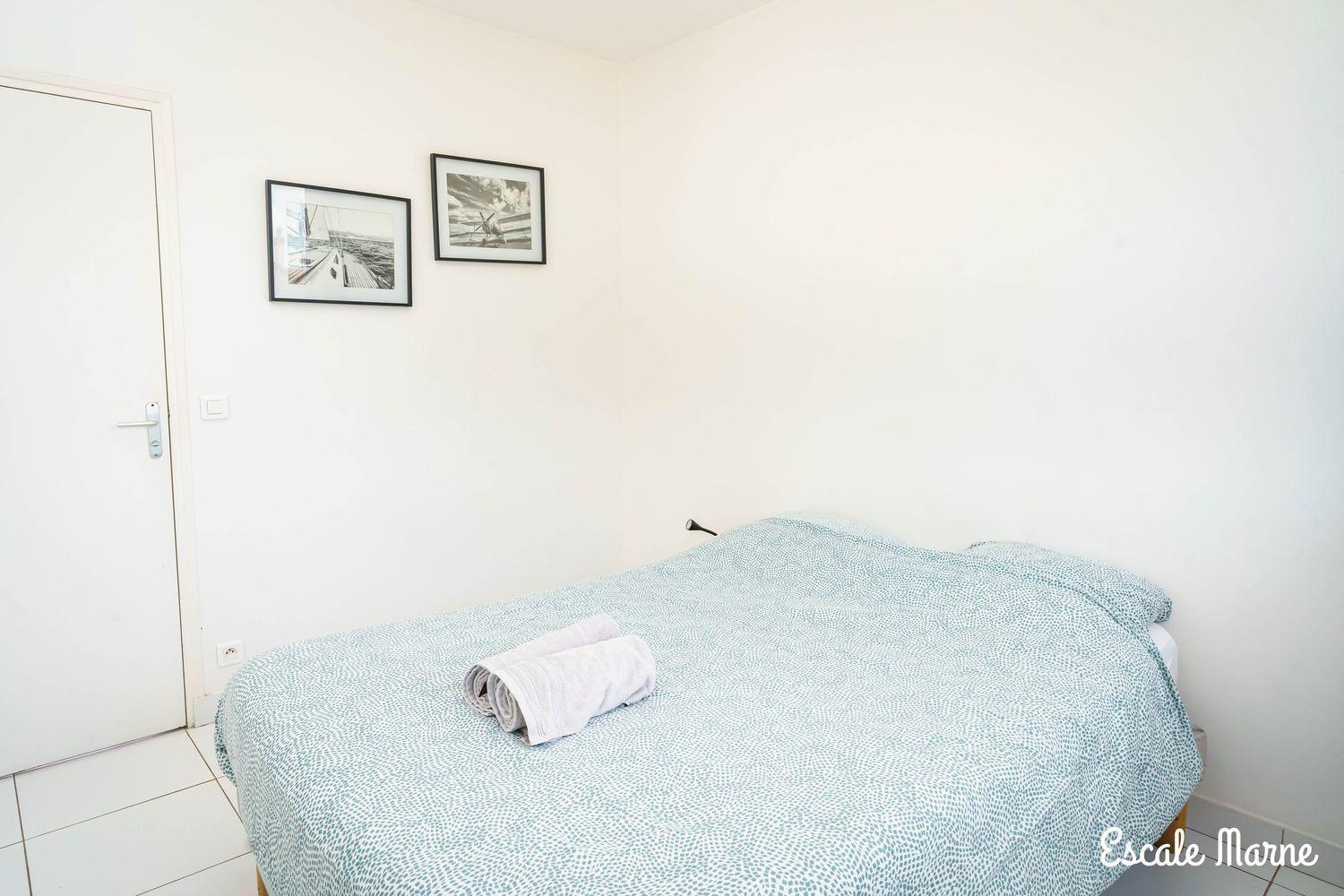 Escale-Marne Fr - 102 - Free Parking - Free Luggage Storage - All Equipped - Linen Included - Washing Machine - 10Mn Walk Metro 8 - Rer A - Panoramic View - From 1 To 4 Guests 매종알포르트 외부 사진